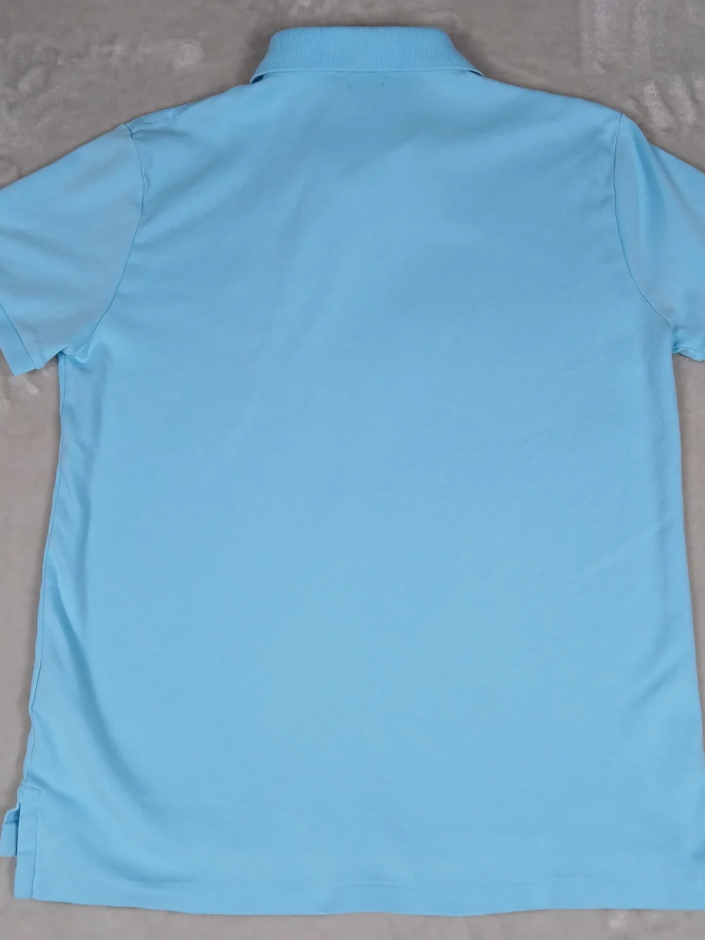 Polo Ralph Lauren Custom Slim Fit Polo Shirt M Men's Short Sleeve Blue